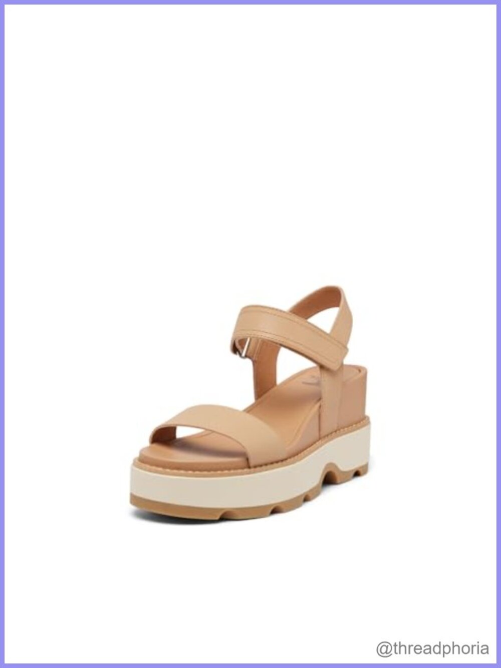 Women's Leather Wedge Sandals Y-Strap Slingback Comfortable